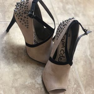 Size 6 Sam Edelman spiked heels
